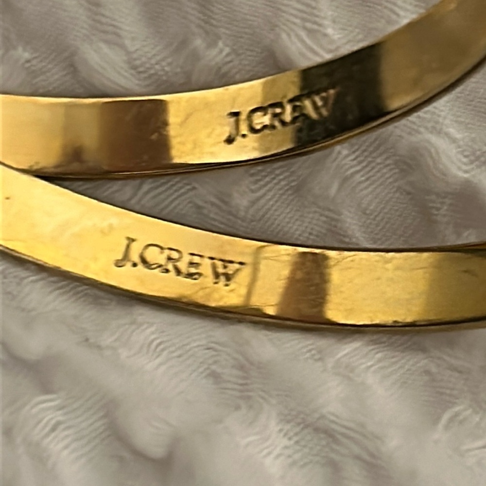 J CREW BANGLE BRACELETS